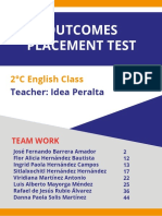Englis Evaluation 2°c Team Work PDF