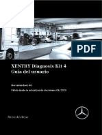 XENTRY Diagnosis Kit 4 Guía Del Usuario: Mercedes-Benz AG Válido Desde La Actualización de Release 09/2020