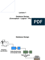 Lecture1 DatabaseDesign