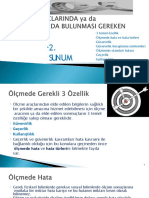 3-Ölçme Ve Değerlendirme Ölçme Araçlarının Özellikleri - 3.hafta