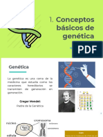 Genética 1. Conceptos Básicos de Genética