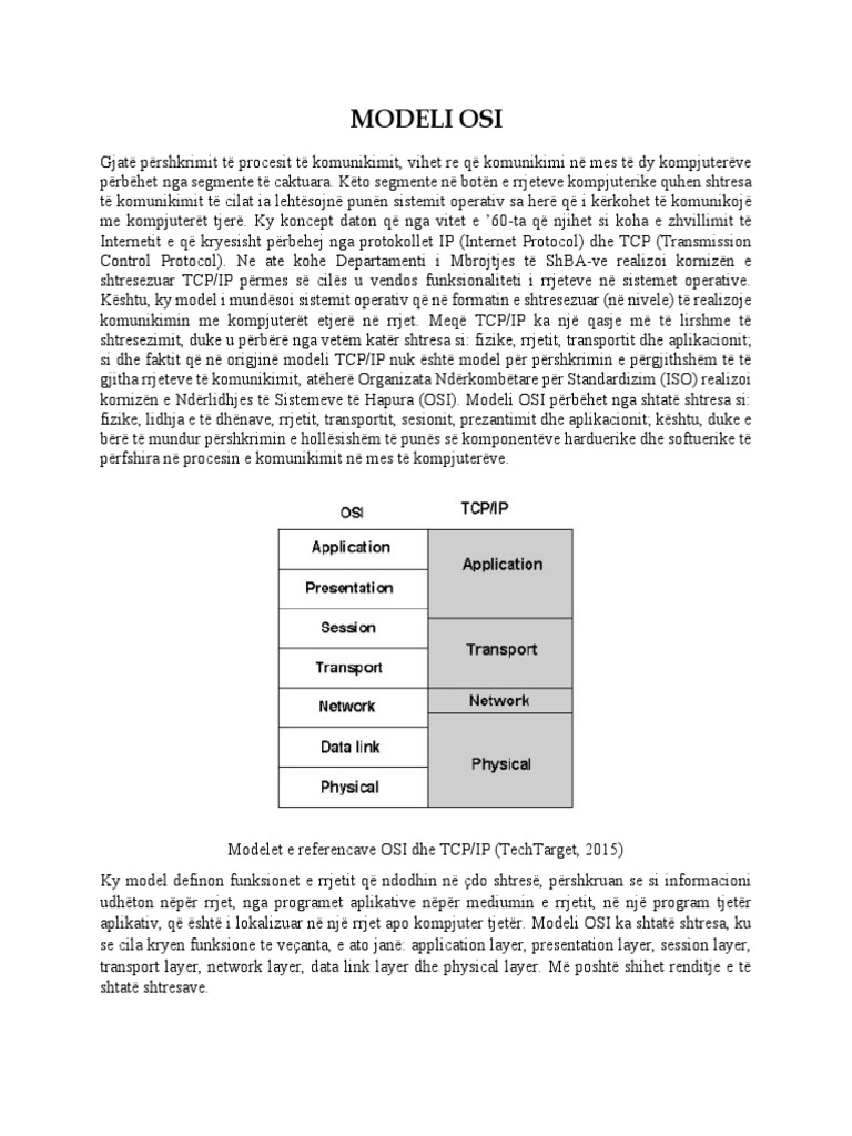 Modeli OSI | PDF