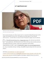 Das Nennt Man Zensur", Sagt Donna Leon: Stand: 19.05.2023