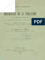 De La Ciudad de Dueños Aires: Duraxxte 1 ¡ L Año 1879