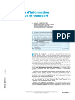 Système D'information Logistique Et Transport: Nathalie FABBE-COSTES