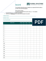 GSSC Facilitator Student Participation Checklist