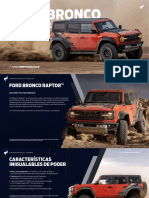 Ford Bronco Raptor 2022 Catalogo