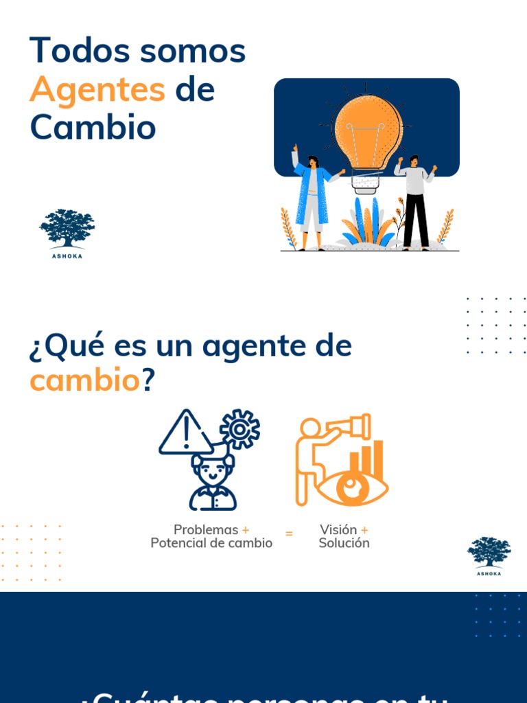 Todos Somos Agentes De Cambio Pdf