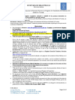Pliego de Requisitos para La Inscripción de Personas Físicas en El Registro de Contratistas Del Gobierno Del Estado de Yucatán