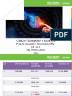 1 ENCUENTRO SINCRÓNICO CTS - 2022-2 Psicología V