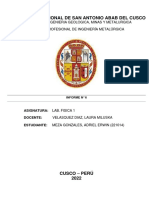 Informe N°6 de Lab. de Fisica 1