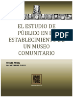 El estudio de publico en Museos Comunitarios. Textos para Secundaria
