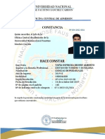 Contancias de Ingresado 034