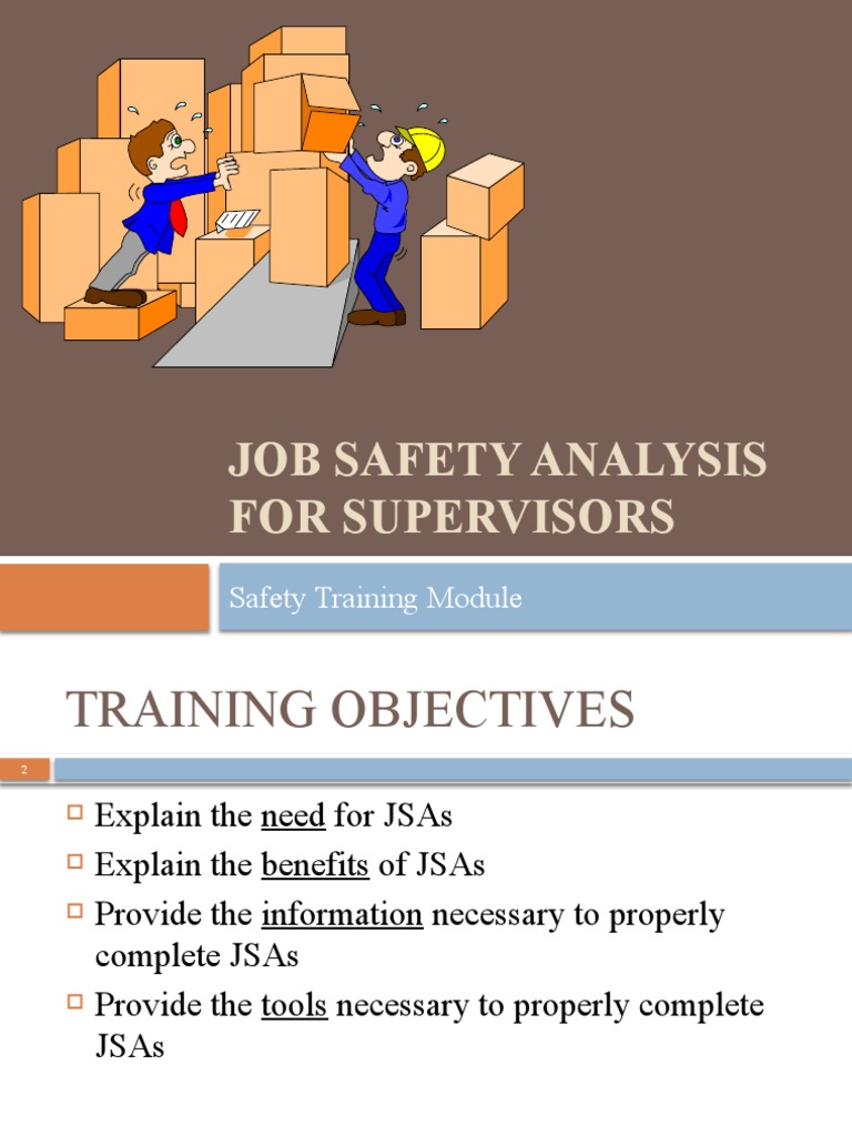 Job Safety Analysis Training Guide | PDF | Hazards | Workplace