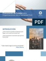Manual Procuración de Fondos para Organizaciones de La Sociedad Civil.