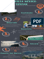 Infografía Autopista México-Tuxpan