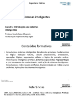 Aula 1 - Introdução Aos Sistemas Inteligentes