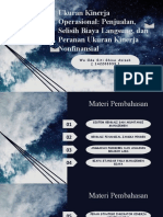 MENBI - BAB 14 - Ukuran Kinerja Operasional Penjualan, Selisih Biaya Langsung, Dan Peranan Ukuran Kinerja Nonfinansial