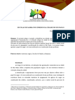 Escolas de Samba Nos Enredos Da Idade de São Paulo - SALVADOR E SUAS CORES 2018