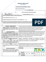 EVALUACÓN DIAGNÓSTICA Intermedia