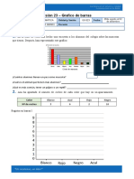 Ficha 23 - Matemática Grafico de Barras