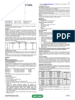 Package Insert - Biotestcell A1 & B and Biotestcell A2 - 0