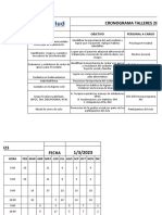 Cronograma Talleres Aei 2023