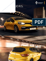 Renault Clio 4 RS 200EDC Brochure