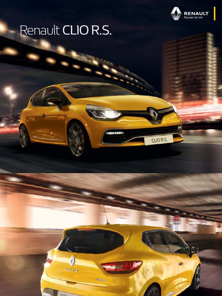 RENAULT CLIO IV RS TROPHY 1,6 220 EDC GPS BLUETOOTH REGULATEUR RS