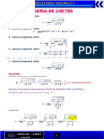 Teoria de Limites Ejercicios PDF
