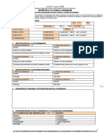 Anamnesis para Familia Del Estudiante