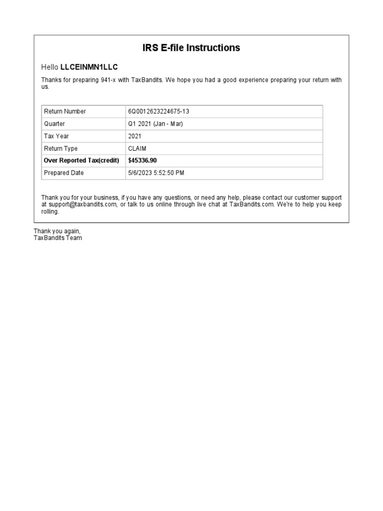 where to mail form 941-x