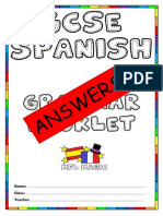 MFL Magic Grammar Booklet ANSWERS