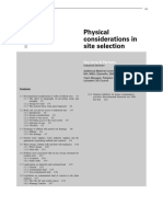 1 - Physical Considerations in Site Select - 2002 - Plant Engineer S Reference B