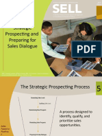Strategic Prospecting and Preparing For Sales Dialogue