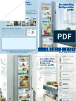 Liebherr Freestanding Refrigerator User Manual