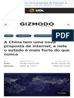 A China Tem Uma Nova Proposta de Internet, e Nela o Estado É Mais Forte Do Que Nunca - Gizmodo Brasil