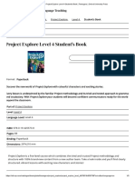 Project Explore Level 4 Student's Book - Teenagers - Oxford University Press
