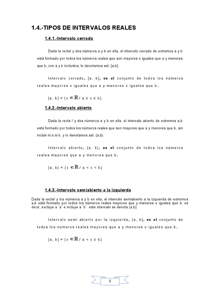 Intervalos R | PDF