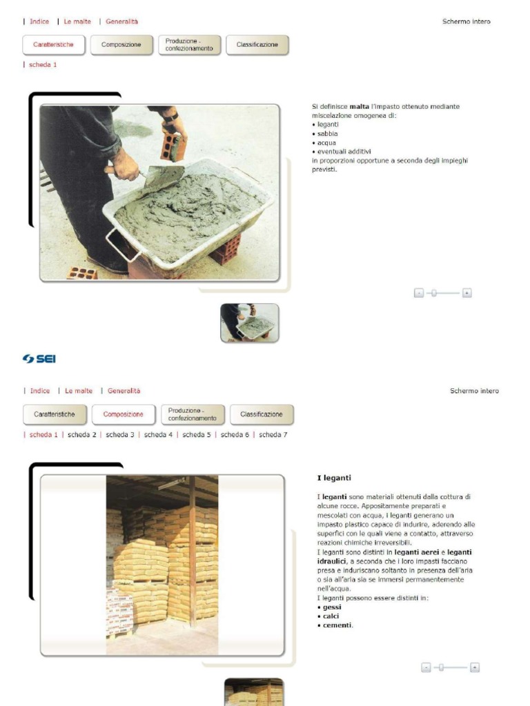 Lezioni Complete Sulle Malte | PDF