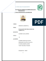 Evolucion Del Derecho Ambiental - Grupo 9