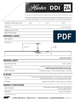 Hunter DDI 24 HVLS Submittal 012221