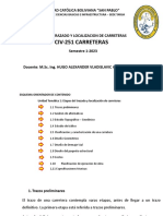 Tema 1 Etapas Del Trazado y Localizacion de Carreteras