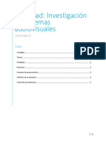 Actividad - Investigación de Sistemas Audiovisuales