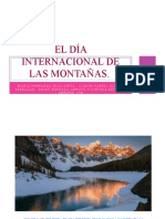 El Día Internacional de Las Montañas Quimica y Tic