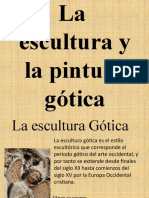 La Escultura y Pintura Gotica