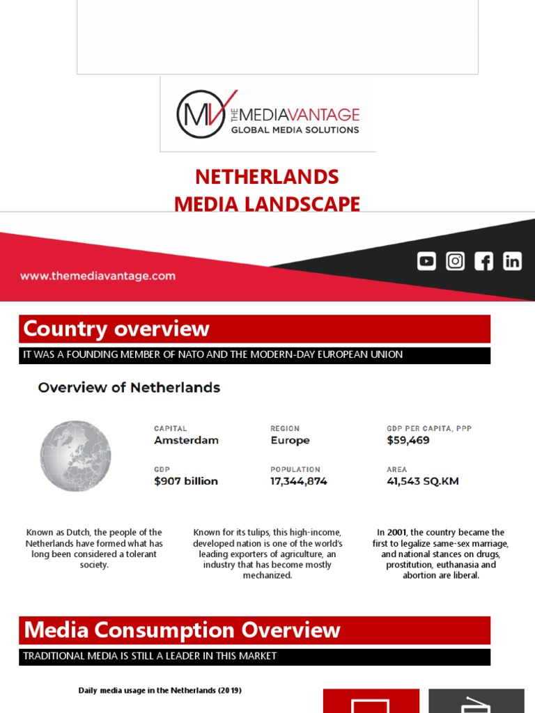 Netherlands Media Landscape | PDF | Mass Media | Newspapers