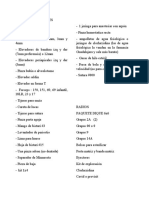 Lista de Materiales