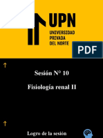 10 Clase Semana - Fisiología Renal II