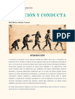 Evolución y Conducta